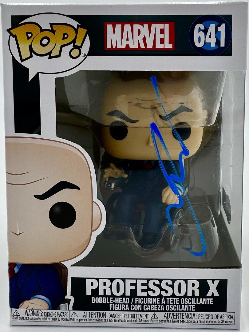 Michael Fassbender Signed Funko Pop #641 "Professor X" - Beckett COA